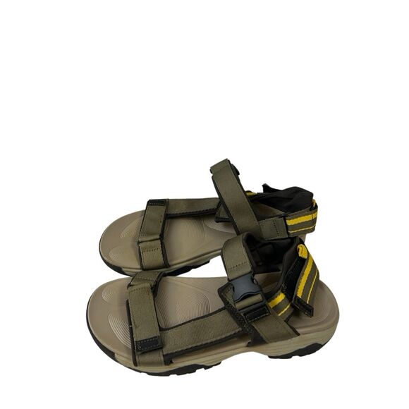 Ozark Trails Outdoor Men’s sandals size 8 gray yellow - Picture 1 of 7